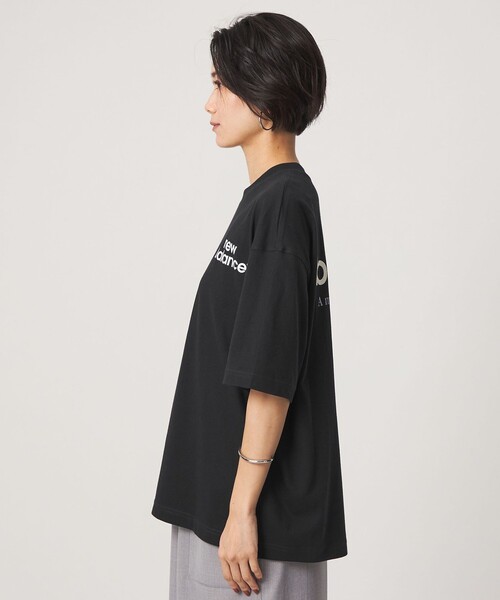 NEW BALANCE(ニューバランス)の「<New Balance>グラフィック Tシャツ(Tシャツ/カットソー・レディース・ブラック/ホワイト・S)」の5枚目の写真
