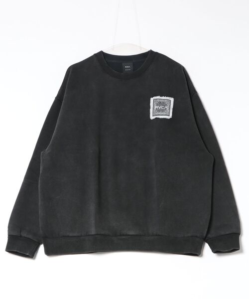 RVCA（ルーカ）の「RVCA/ルーカ BANDANA BALANCE CRAST CR スウェット BG042015（スウェット・メンズ・ベージュ/スミクロ・M/S/L）」の2枚目の写真