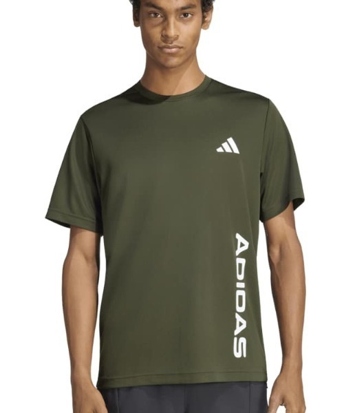 adidas(アディダス)の「【別注】adidas アディダス トレーニング向け半袖Tシャツ 限定コラボ(Tシャツ/カットソー・メンズ・ホワイト/ブラック/グレー/アーミー・LL/3L/M/S/L)」の4枚目の写真