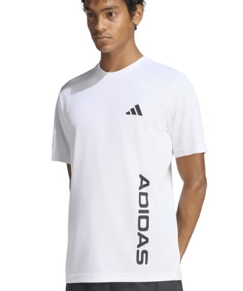 adidas(アディダス)の「【別注】adidas アディダス トレーニング向け半袖Tシャツ 限定コラボ(Tシャツ/カットソー・メンズ・ホワイト/ブラック/グレー/アーミー・LL/3L/M/S/L)」の1枚目の写真