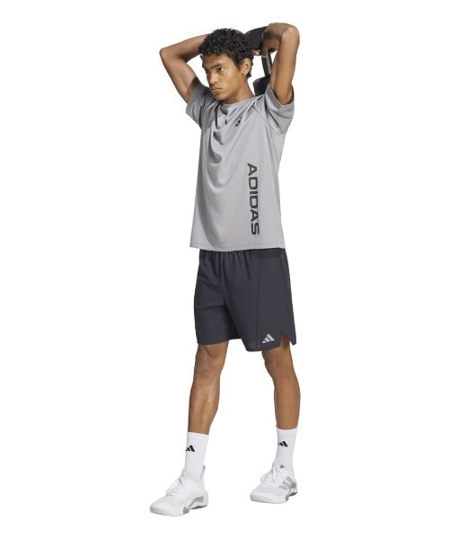 adidas(アディダス)の「【別注】adidas アディダス トレーニング向け半袖Tシャツ 限定コラボ(Tシャツ/カットソー・メンズ・ホワイト/ブラック/グレー/アーミー・LL/3L/M/S/L)」の9枚目の写真