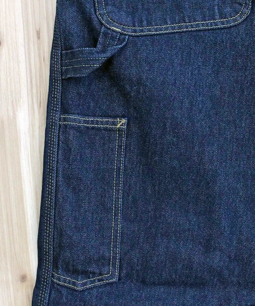Carhartt WIP(カーハートダブリューアイピー)の「WIP ワイドシルエット ストーンウォッシュ ダブルニーパンツ Double Knee Pant stone washed(デニムパンツ・メンズ・ブルー系7/ブラック系3・32/30/36/34)」の18枚目の写真
