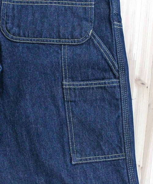Carhartt WIP(カーハートダブリューアイピー)の「WIP ワイドシルエット ストーンウォッシュ ダブルニーパンツ Double Knee Pant stone washed(デニムパンツ・メンズ・ブルー系7/ブラック系3・32/30/36/34)」の19枚目の写真