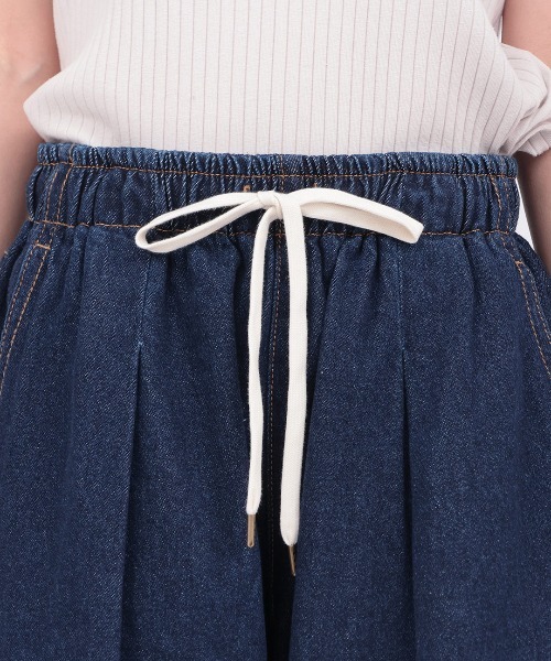 チチカカ(チチカカ)の「裾タブ付2WAYシルエットデニムパンツ(その他パンツ・レディース・インディゴブルー/ブルー・FREE)」の11枚目の写真