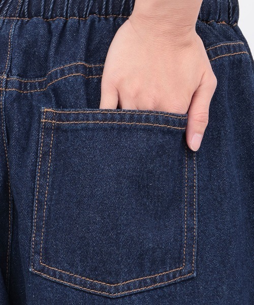 チチカカ(チチカカ)の「裾タブ付2WAYシルエットデニムパンツ(その他パンツ・レディース・インディゴブルー/ブルー・FREE)」の14枚目の写真