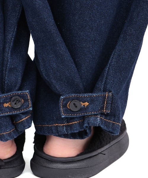 チチカカ(チチカカ)の「裾タブ付2WAYシルエットデニムパンツ(その他パンツ・レディース・インディゴブルー/ブルー・FREE)」の16枚目の写真
