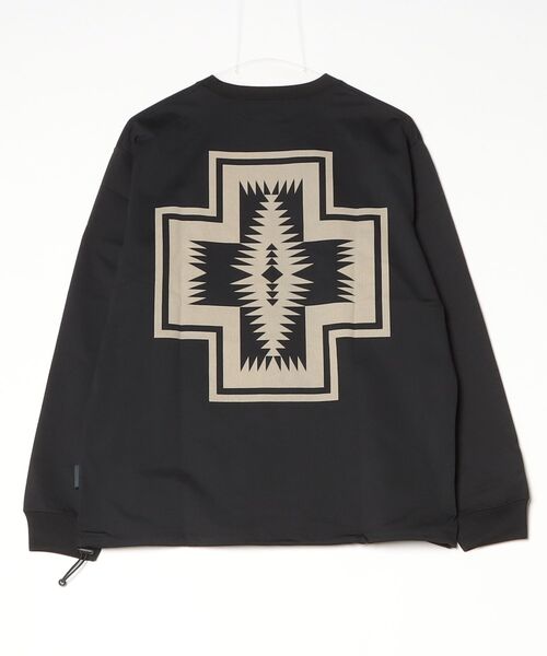 PENDLETON（ペンドルトン）の「高機能天竺 バックプリント  ロングスリーブTシャツ（Tシャツ/カットソー・メンズ・ブラウン/ブラック/ベージュ系その他/ホワイト系その他・X-LARGE/SMALL/MEDIUM/LARGE）」の5枚目の写真