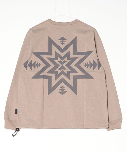 PENDLETON（ペンドルトン）の「高機能天竺 バックプリント  ロングスリーブTシャツ（Tシャツ/カットソー・メンズ・ブラウン/ブラック/ベージュ系その他/ホワイト系その他・X-LARGE/SMALL/MEDIUM/LARGE）」の6枚目の写真