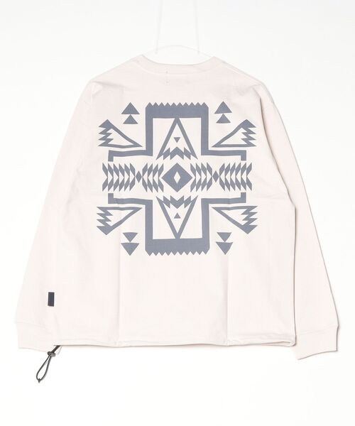 PENDLETON（ペンドルトン）の「高機能天竺 バックプリント  ロングスリーブTシャツ（Tシャツ/カットソー・メンズ・ブラウン/ブラック/ベージュ系その他/ホワイト系その他・X-LARGE/SMALL/MEDIUM/LARGE）」の7枚目の写真
