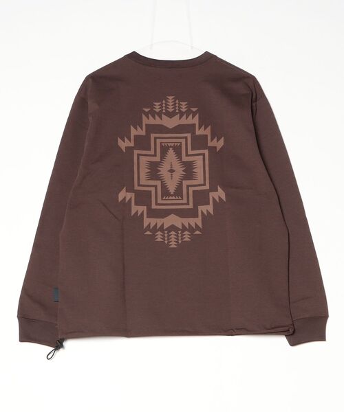 PENDLETON（ペンドルトン）の「高機能天竺 バックプリント  ロングスリーブTシャツ（Tシャツ/カットソー・メンズ・ブラウン/ブラック/ベージュ系その他/ホワイト系その他・X-LARGE/SMALL/MEDIUM/LARGE）」の8枚目の写真