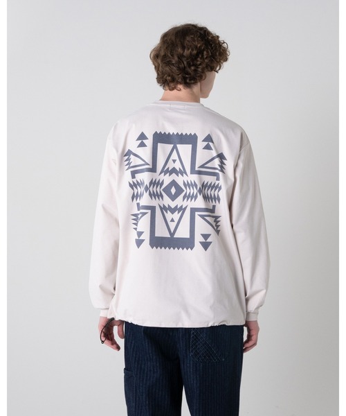 PENDLETON（ペンドルトン）の「高機能天竺 バックプリント  ロングスリーブTシャツ（Tシャツ/カットソー・メンズ・ブラウン/ブラック/ベージュ系その他/ホワイト系その他・X-LARGE/SMALL/MEDIUM/LARGE）」の2枚目の写真