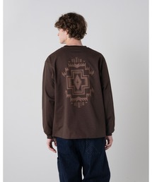 PENDLETON（ペンドルトン）の「高機能天竺 バックプリント  ロングスリーブTシャツ（Tシャツ/カットソー）」