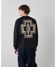 PENDLETON（ペンドルトン）の「高機能天竺 バックプリント  ロングスリーブTシャツ（Tシャツ/カットソー）」