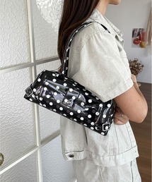 ドット水玉柄 ジェリーバッグ ハンドバッグ/Jelly Bag チャームなし