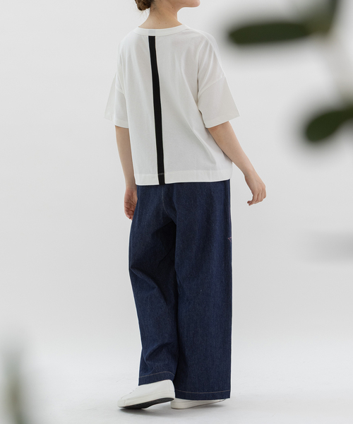 nop de nod(ノップドゥノッド)の「USコットンkukkaプリントTシャツ(Tシャツ/カットソー・レディース・シルバー/グレー/ブラック/オフホワイト・M)」の12枚目の写真