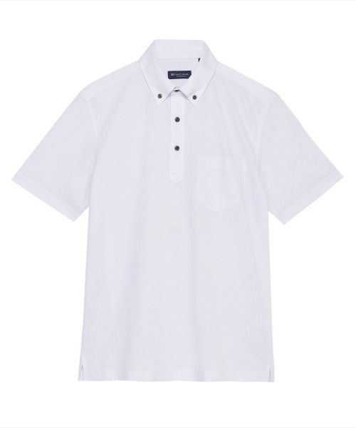 TOKYO SHIRTS(トウキョウシャツ)の「ビズポロ ポロシャツ コンフォートドライ 半袖 メンズ(ポロシャツ・メンズ・パープル・M/L/XL)」の1枚目の写真