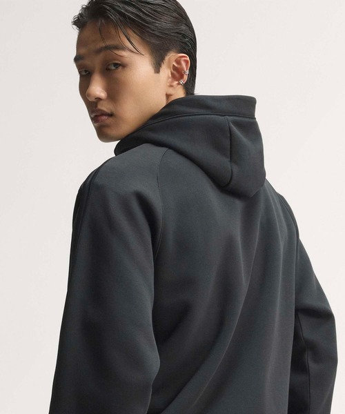 adidas(アディダス)の「スペーサー チームガイスト 26 カットライン フルジップ パーカー / アディダスオリジナルス adidas Originals(パーカー・メンズ・ブラック・LARGE/X-LARGE/3XL/XX-LARGE/X-SMALL/SMALL/MEDIUM)」の4枚目の写真