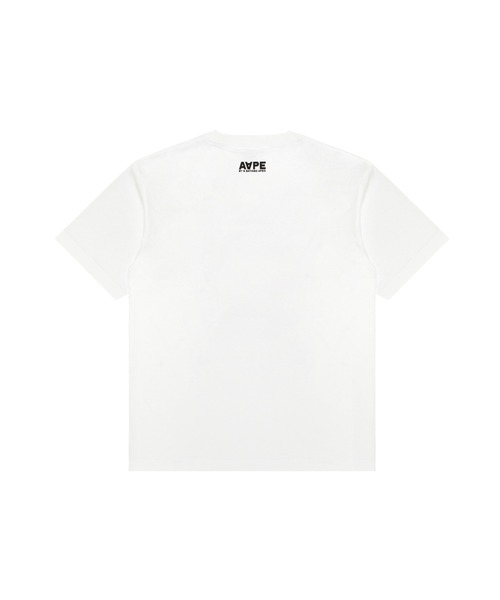 AAPE BY A BATHING APE(エーエイプバイアベイシングエイプ)の「AAPER TEE(Tシャツ/カットソー・メンズ・ブラック/ホワイト・SMALL/MEDIUM/LARGE/X-LARGE/XX-LARGE)」の3枚目の写真
