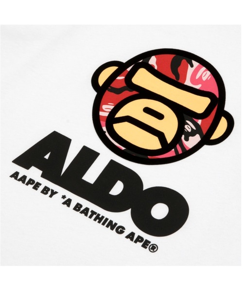 AAPE BY A BATHING APE(エーエイプバイアベイシングエイプ)の「AAPER TEE(Tシャツ/カットソー・メンズ・ブラック/ホワイト・SMALL/MEDIUM/LARGE/X-LARGE/XX-LARGE)」の4枚目の写真