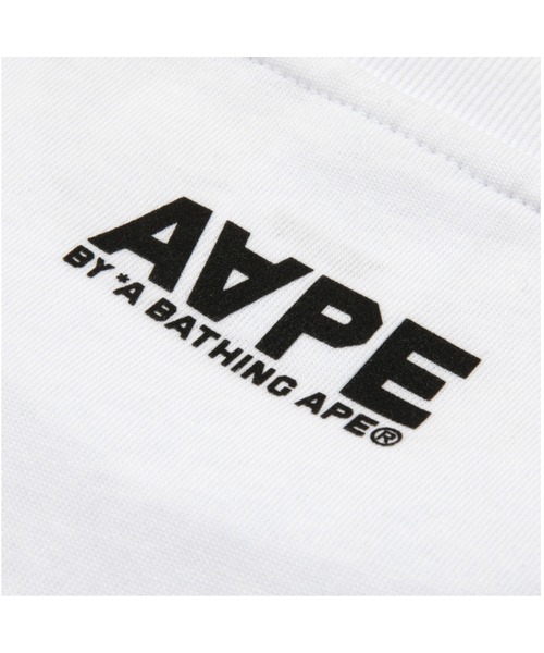 AAPE BY A BATHING APE(エーエイプバイアベイシングエイプ)の「AAPER TEE(Tシャツ/カットソー・メンズ・ブラック/ホワイト・SMALL/MEDIUM/LARGE/X-LARGE/XX-LARGE)」の5枚目の写真