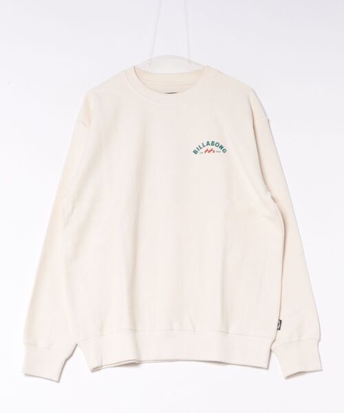 BILLABONG（ビラボン）の「BILLABONG メンズ R STYLE トレーナー 【2026年秋冬モデル】/ビラボンバックプリントスウェット（スウェット・メンズ・クリーム/グリーン系その他/ブラック・MEDIUM/SMALL/X-LARGE/LARGE）」の2枚目の写真