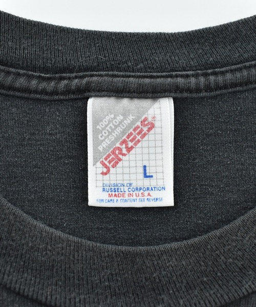 JERZEES(ジャージーズ)の「【USED】90’s JERZEES “GOD BLESS UNION PEOPLE” アニマル Tシャツ USA製(Tシャツ/カットソー・メンズ・ブラック・LARGE)」の6枚目の写真