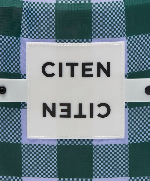 CITEN(シテン)の「<CITEN>くるくるパッチンブロックチェック(エコバッグ/サブバッグ・レディース・ケリーグリーン/ライラック・FREE)」の11枚目の写真