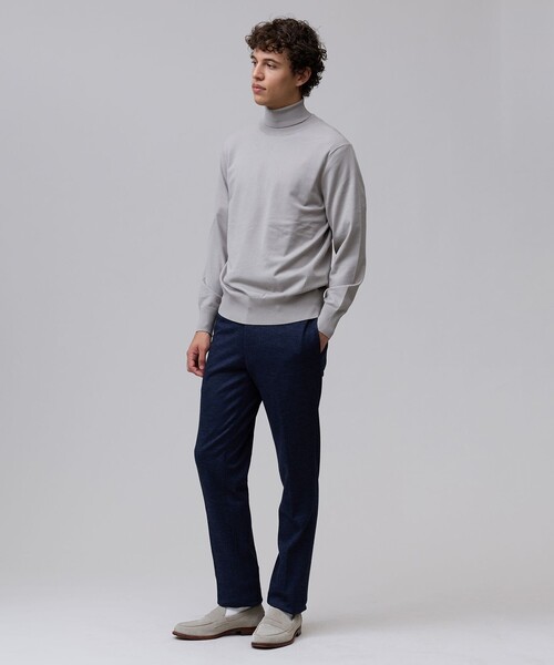 J.PRESS(ジェイプレス)の「【FLEX YARN】タートルネック ニット(ニット/セーター・メンズ・ライトグレー系/ブラック系/オリーブ系・MEDIUM/LARGE/X-LARGE)」の15枚目の写真