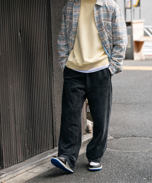 UNION(UNION TOKYO)(ユニオン)の「UNION TOKYO FADED SWEAT PANTS ユニオントーキョー スウェットパンツ(その他パンツ・メンズ・ブラック・L/M)」の6枚目の写真