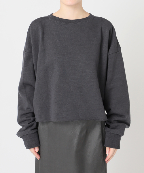 CITYSHOP(シティーショップ)の「SHORT WIDE スウェット(スウェット・レディース・チャコールグレー/ホワイト/ブラウン系その他・FREE)」の14枚目の写真