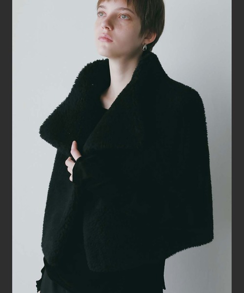 HER.（ハー）の「ボアベスト（その他アウター・レディース・ブラック/オフホワイト・FREE）」の17枚目の写真