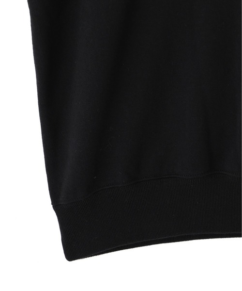 Y（ワイ）の「Ｙ /  [UNISEX] ORGANIC COTTON BLEND HEAVY WEIGHT FLEECE HALF ZIP（Tシャツ/カットソー・メンズ・ブラック・LARGE）」の10枚目の写真