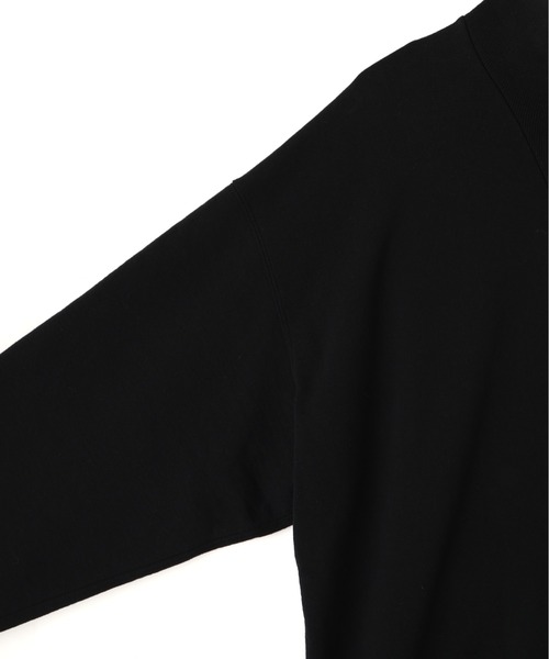 Y（ワイ）の「Ｙ /  [UNISEX] ORGANIC COTTON BLEND HEAVY WEIGHT FLEECE HALF ZIP（Tシャツ/カットソー・メンズ・ブラック・LARGE）」の12枚目の写真