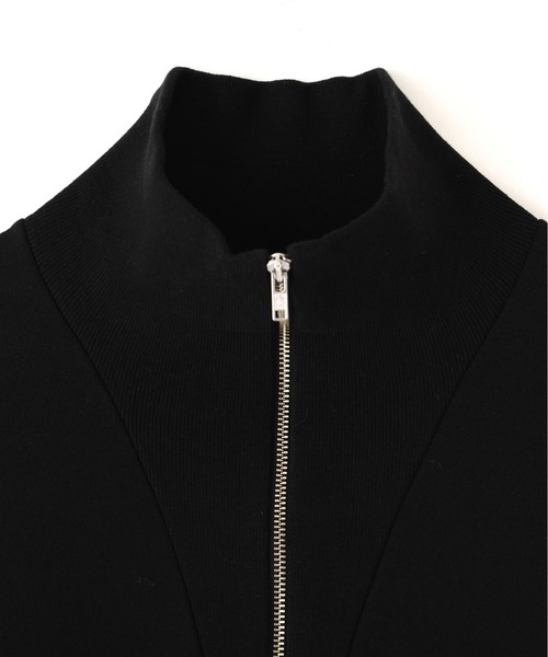 Y（ワイ）の「Ｙ /  [UNISEX] ORGANIC COTTON BLEND HEAVY WEIGHT FLEECE HALF ZIP（Tシャツ/カットソー・メンズ・ブラック・LARGE）」の13枚目の写真