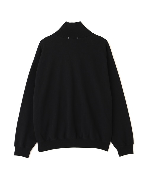 Y（ワイ）の「Ｙ /  [UNISEX] ORGANIC COTTON BLEND HEAVY WEIGHT FLEECE HALF ZIP（Tシャツ/カットソー・メンズ・ブラック・LARGE）」の8枚目の写真