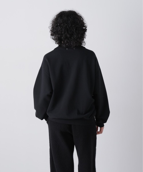 Y（ワイ）の「Ｙ /  [UNISEX] ORGANIC COTTON BLEND HEAVY WEIGHT FLEECE HALF ZIP（Tシャツ/カットソー・メンズ・ブラック・LARGE）」の3枚目の写真