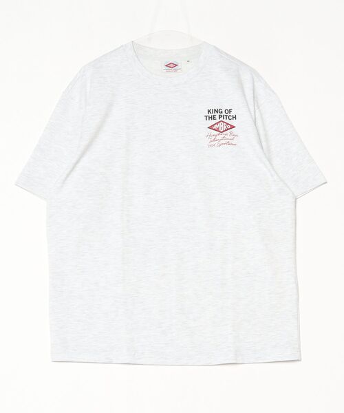 UMBRO(アンブロ)の「【KOREA COLLECTION】T-SHIRTS(Tシャツ/カットソー・メンズ・ホワイト/ブラック・L/XL/M)」の1枚目の写真