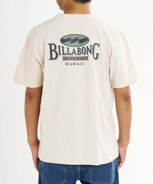 BILLABONG（ビラボン）の「BILLABONG メンズ DOUBLE SPREAD SS HI Tシャツ 【2026年夏モデル】/ビラボン半袖バックプリントTシャツ（Tシャツ/カットソー・メンズ・ブラック/ベージュ系その他・X-LARGE/LARGE/MEDIUM/SMALL）」の2枚目の写真