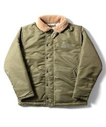 HOUSTON ヒューストン NYLON N-1 DECK JACKET / ナイロン エヌワン デッキジャケット