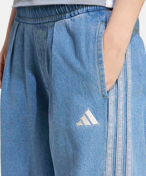 adidas(アディダス)の「スタジアム ウォッシュ デニム ルーズフィット パンツ / アディダス adidas(デニムパンツ・レディース・ブルー系その他・SMALL/X-SMALL/MEDIUM/LARGE/XX-LARGE/X-LARGE)」の3枚目の写真