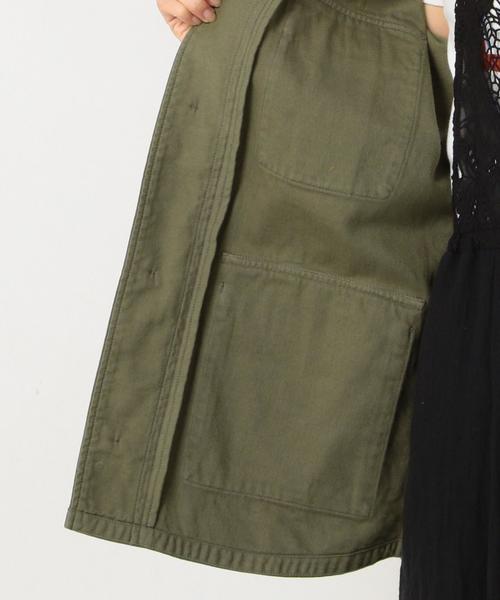 Another Edition（アナザーエディション）の「ミリタリーブルゾン/AEBC MILITARY BLSN◆（ミリタリージャケット・レディース・ブラック/オリーブ/ケリー・FREE）」の10枚目の写真