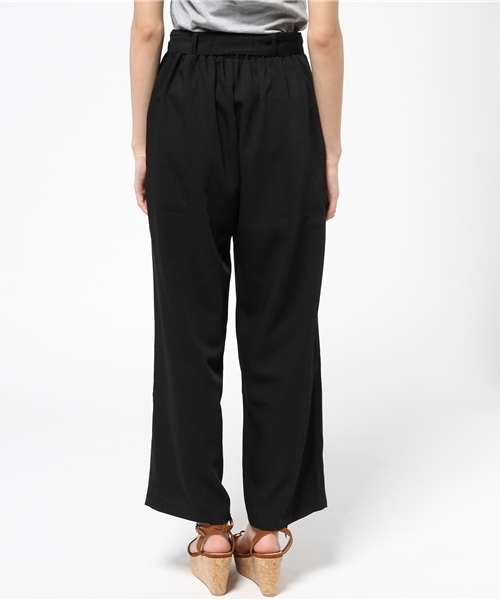 archives（アルシーヴ）の「ダブルクロスリボンワイドパンツ（その他パンツ・レディース・ブラック/ベージュ/オレンジ/グレー・MEDIUM）」の7枚目の写真