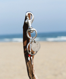 SunKu（サンク）の「39 Plate Keyholder-SILVER(サンクプレート シルバー キーホルダー)（キーホルダー）」