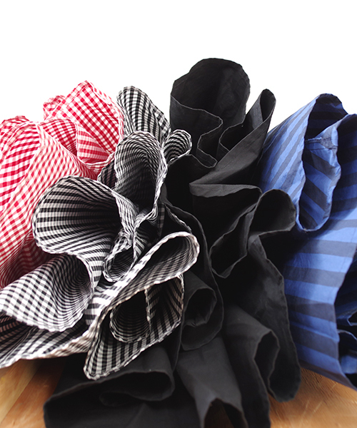 ichi（イチ）の「【別注アイテム】　i c h i コットンタイプライター　フレアースカート（スカート・レディース・ブラック/ストライプ/レッド系その他/ブラック系その他・ONE SIZE）」の10枚目の写真