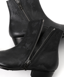 極美品　5351 プールオム　サイドジップブーツ 迷彩 スタッズ　27cm 極美品 5351 プールオム サイドジップブーツ 迷彩 スタッズ 27cm