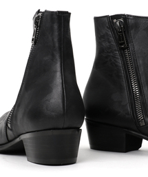 極美品　5351 プールオム　サイドジップブーツ 迷彩 スタッズ　27cm 5351 POUR LES HOMMES（ゴーサンゴーイチプールオム）の「カモフラ