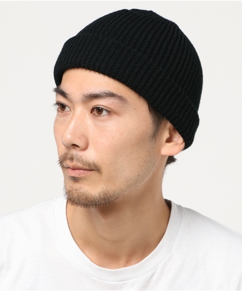 WEGO(ウィゴー)の「WEGO/ショートニットキャップ(ニットキャップ/ビーニー・メンズ・ブラック系その他/ブルー系その他/マスタード/ブラック・FREE)」の18枚目の写真