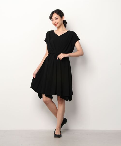 春夏新作 セール ウエストタックイレギュラーヘムｖネックワンピース ワンピース Tite In The Store ティテ インザ ストア のファッション 在庫あり 即納 Arenatheatre Net
