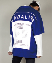 rovtski | rovtski 【トレンドのビッグシルエット】VANDALISM オーバーサイズオープンカラーシャツ半袖/4S17040405(シャツ/ブラウス)