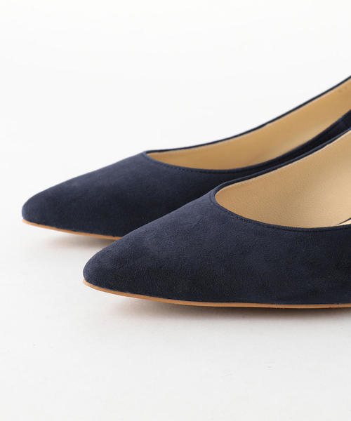 ODETTE E ODILE（オデットエオディール）の「OFD ポインテッドブロックヒール パンプス55↓↑（パンプス・レディース・ブラック/ネイビー/パープル/ターコイズブルー/モカ/オフホワイト/その他1/ライトグレー・21.5㎝/24.5cm/24cm/22cm/23.5cm/25cm/23cm/22.5cm）」の9枚目の写真